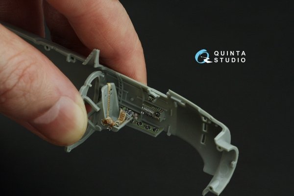 Quinta Studio QD48469 A6M2 Zero (Nakajima Prod.) 3D-Printed coloured Interior on decal paper (Academy) 1/48