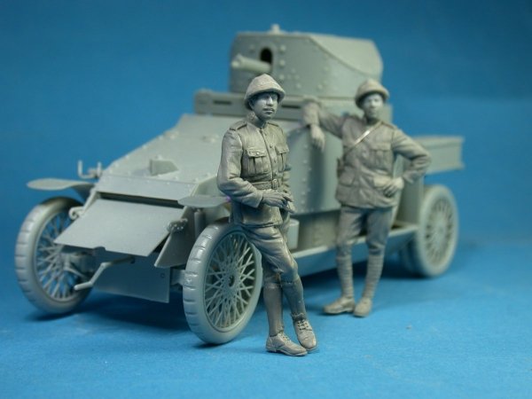 Copper State Models F35-010 Belgian Armoured car officer 1/35