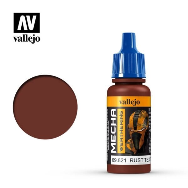 Vallejo 69821 Mecha Color - Rust Texture (Matt) 17ml