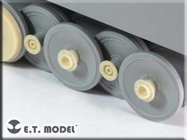 E.T. Model ER35-033 Road Wheel flanges for Tiger I Early Version 1/35