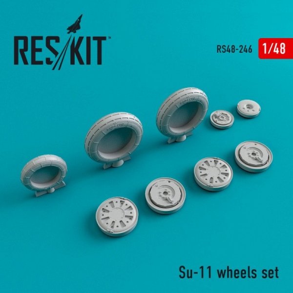 RESKIT RS48-0246 Su-11 wheels set 1/48
