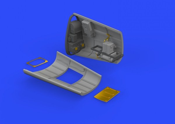 Eduard 648257 Bf 109G-2/4 radio compartment EDUARD 1/48