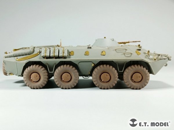E.T. Model P35-128 Russian BTR-70 APC Sagged Wheels for Trumpeter kit 1/35