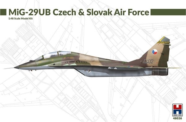 Hobby 2000 48026 MiG-29UB Czech &amp; Slovak Air Force 1/48