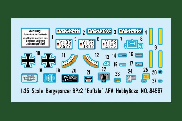 Hobby Boss 84567 Bergepanzer BPz2 ARV 1/35
