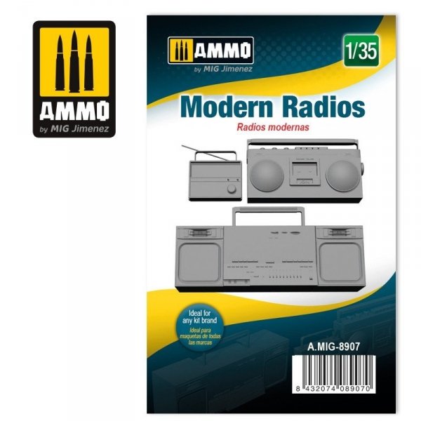 Ammo of Mig 8907 Modern Radios 1/35