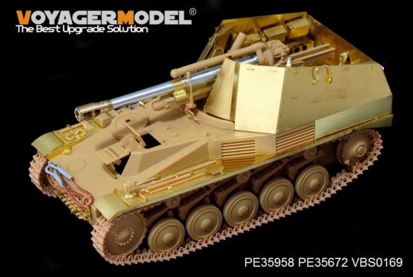 Voyager Model PE35958 WWII German self-propelled howitzer Wespe basic For TAMIYA 35200/35358 1/35