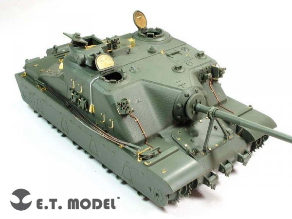 E.T. Model E35-156 WWII British Heavy Assault Tank A39 Tortoise (For Meng TS-002) (1:35)