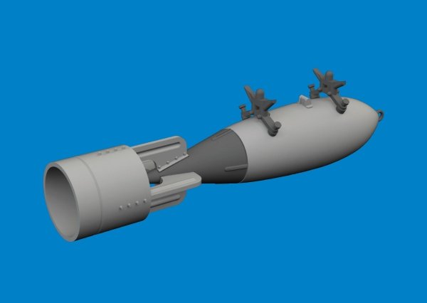 Eduard 6481080 P-40 500lb GP British bomb PRINT EDUARD 1/48