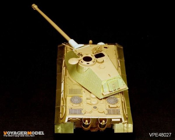 Voyager Model VPE48027 Photo Etched set for KING TIGER porsche (For TAMIYA32539) 1/48