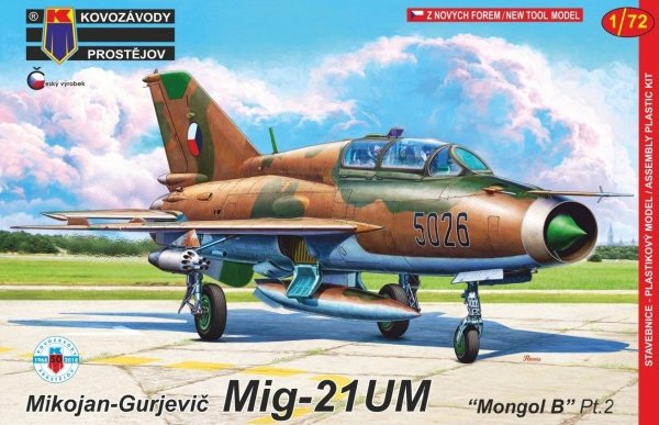 Kovozavody Prostejov KPM0132 MiG-21UM &quot;Mongol B&quot; 1/72