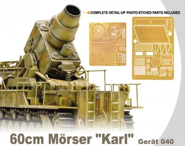 Dragon 6179 60cm Morser Karl (1:35)