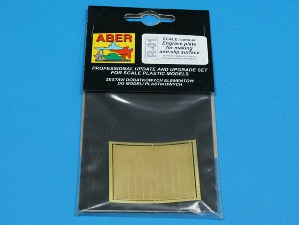 Aber R-01 Engrave plate for making anti-slip surfaces