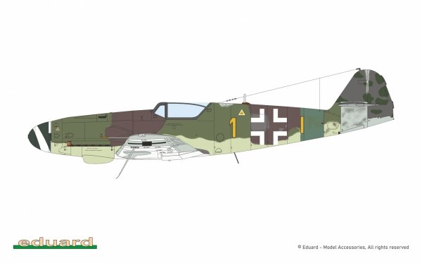 Eduard 82166 Bf 109K-4 - The ProfiPACK Edition 1/48