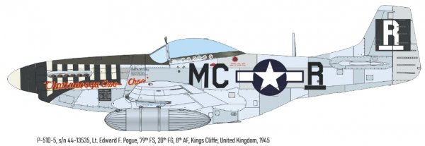Eduard 7477 North American P-51D Mustang The Weekend Edition 1/72