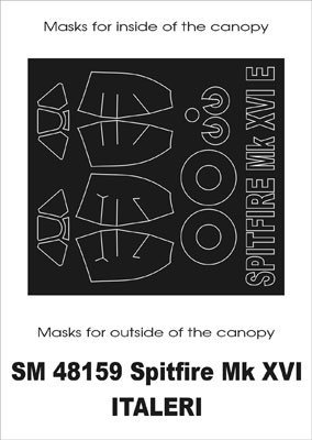 Montex SM48159 Spitfire MkXVI ITALERI