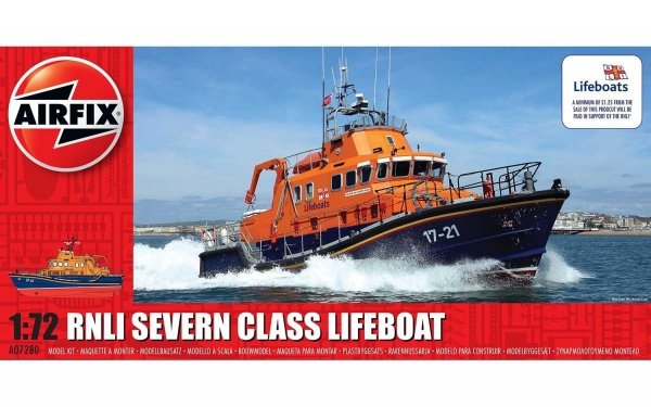 Airfix 07280 RNLI Severn Class Lifeboat 1/72