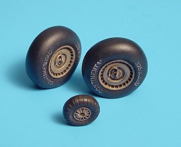 Aires 4157 Bf 110G wheels + paint mask 1/48 Monogram