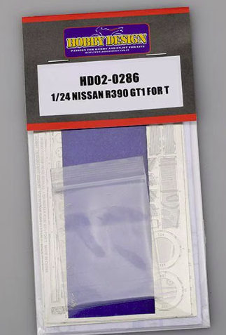 Hobby Design HD02-0286 Nissan R390 GT1 Detail-Up Set (for Tamiya) 1/24