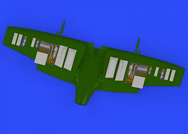 Eduard 672150 Spitfire Mk. IXc gun bays EDUARD 1/72