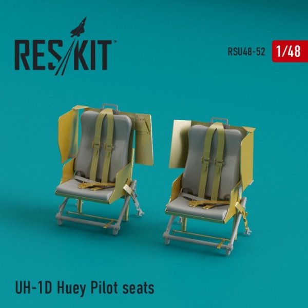 RESKIT RSU48-0052 UH-1D Huey Pilot seats 1/48