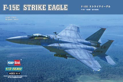 Hobby Boss 80271 F-15E Strike Eagle Strike fighter (1:72)