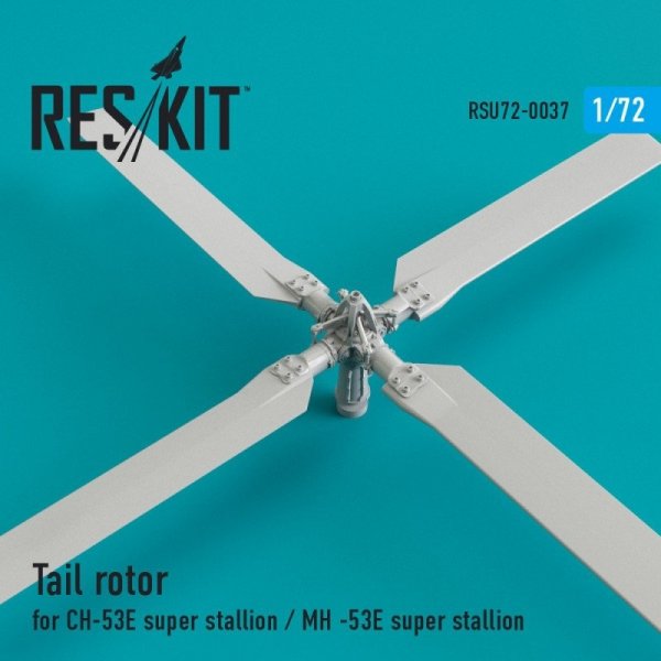 RESKIT RSU72-0037 Tail rotor for СH-53E Super Stallion / MH-53E Sea dragon for Italeri, Revell 1/72