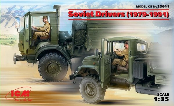 ICM 35641 Soviet Drivers (1979-1991) (2 figures) 1/35