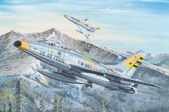 Trumpeter 02246 F-100F Super Sabre 1/32