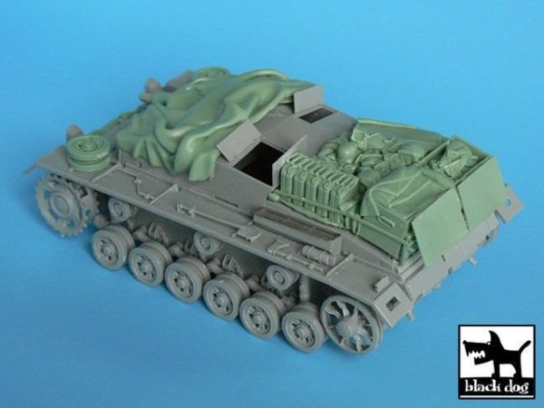 Black Dog T35009 Stug III C/D accessories set for Dragon 1/35