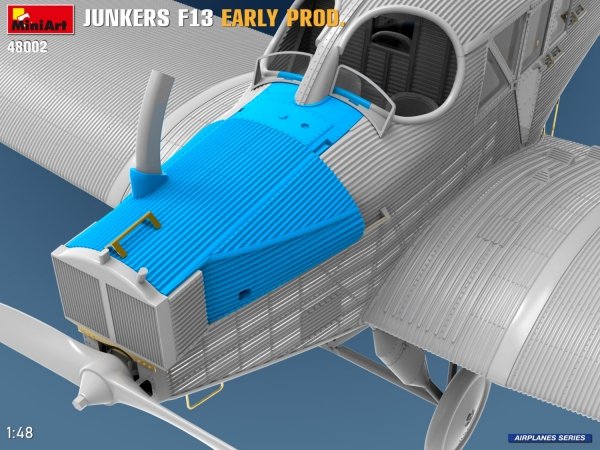 MiniArt 48002 JUNKERS F13. EARLY PROD 1/48