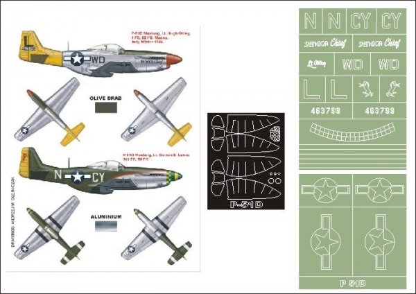 Montex K32127 P-51D Mustang 1/32