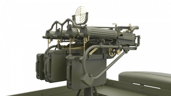 MiniArt 35186 SOVIET 1,5 t. TRUCK w/ M-4 Maxim AA Machine Gun (1:35)