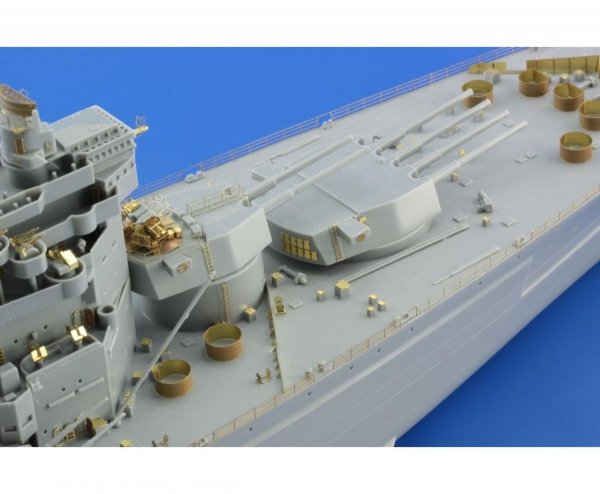 Eduard 53165 HMS King George V cranes &amp; railings  TAMIYA 1/350