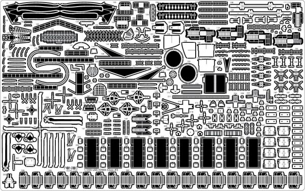 Pontos 35009F1 USS BB-63 Missouri 1991 Detail Up Set (1:350)