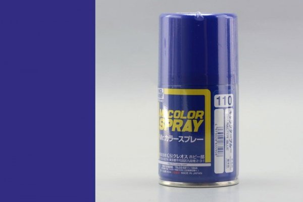 Mr.Hobby S-110 Character Blue - (Semi Gloss) Spray