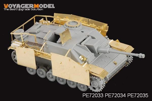 Voyager Model PE72033 WWII German StuG.III Ausf.G Early Production Basic for DRAGON 7283 1/72