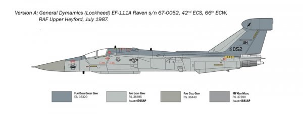 Italeri 1235 EF-111 A Raven 1/72