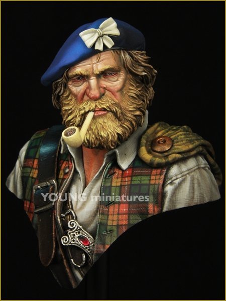Young Miniatures YH1838 Highland Clansman 1/10
