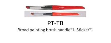 DSPIAE PT-TB Phoenix Plume Interchangeable Broad Painting Brush Handle / Phoenix Plume Wymienny szeroki uchwyt pędzla malarskiego