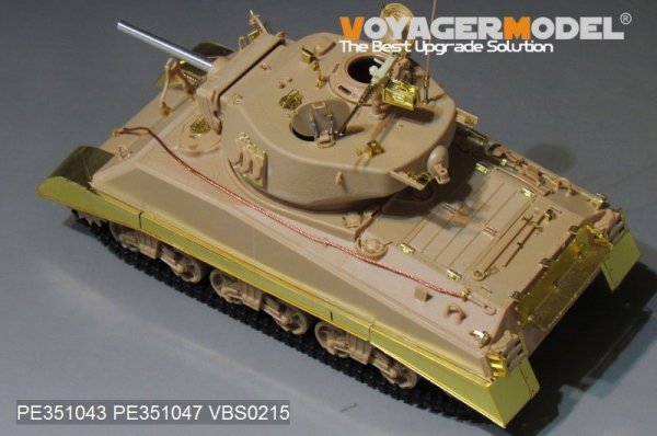 Voyager Model PE351043 WWII US M4A3E2 JUMBO Assault Tank Basic（For MENG TS-045）1/35