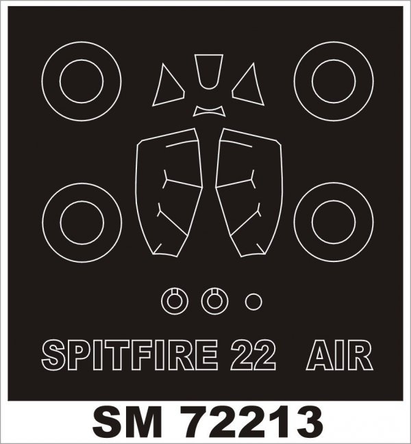 Montex SM72213 SPITFIRE Mk22 AIRFIX
