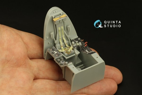 Quinta Studio QD32160 Do 335A-10 3D-Printed &amp; coloured Interior on decal paper (HK models) 1/32