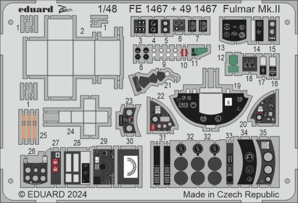Eduard 491467 Fulmar Mk. II TRUMPETER 1/48