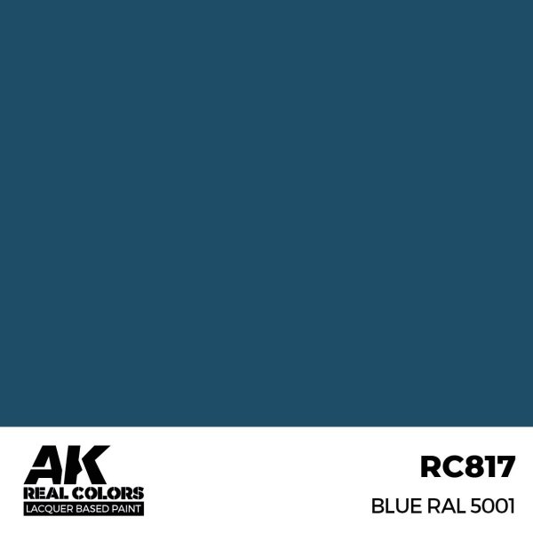 AK Interactive RC817 Blue RAL 5001 17 ml