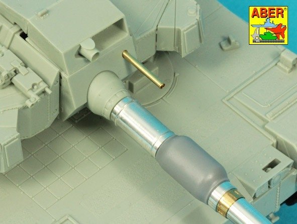 Aber 35l-345 120 mm L/55 CN08 barrel for K2 "Black Panther" tank / Lufa 120 mm L/55 CN08 do czołgu K2 "Black Panther" 1/35