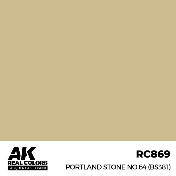 AK Interactive RC869 Portland Stone No.64 (BS381) 17 ml