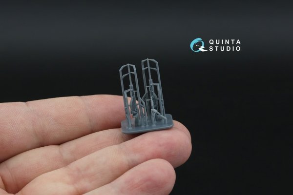 Quinta Studio QT72052 Browning .50 AN_M2 (flexible) Machine Gun, 2 pcs (for all kits) 1/72