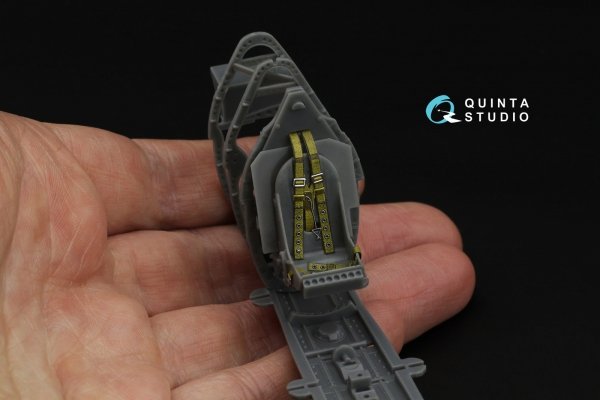 Quinta Studio QR+32046 British Fighter Seatbelts, mid WWII (with metal buckles) (All kits) 1/32