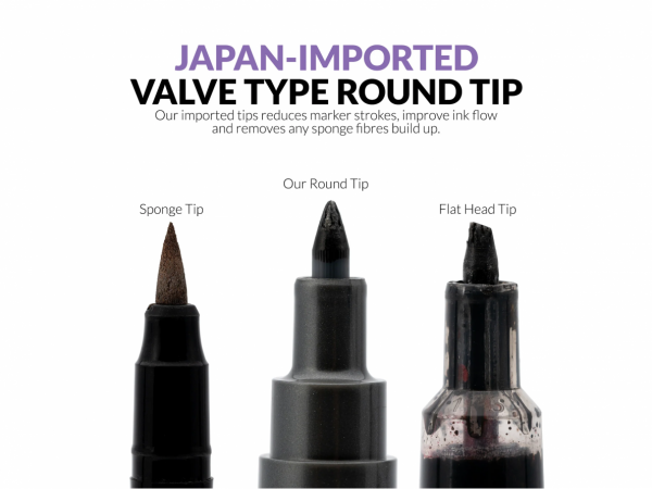 Gaahleri GM-MS04 Metallic Series Markers Dark Iron